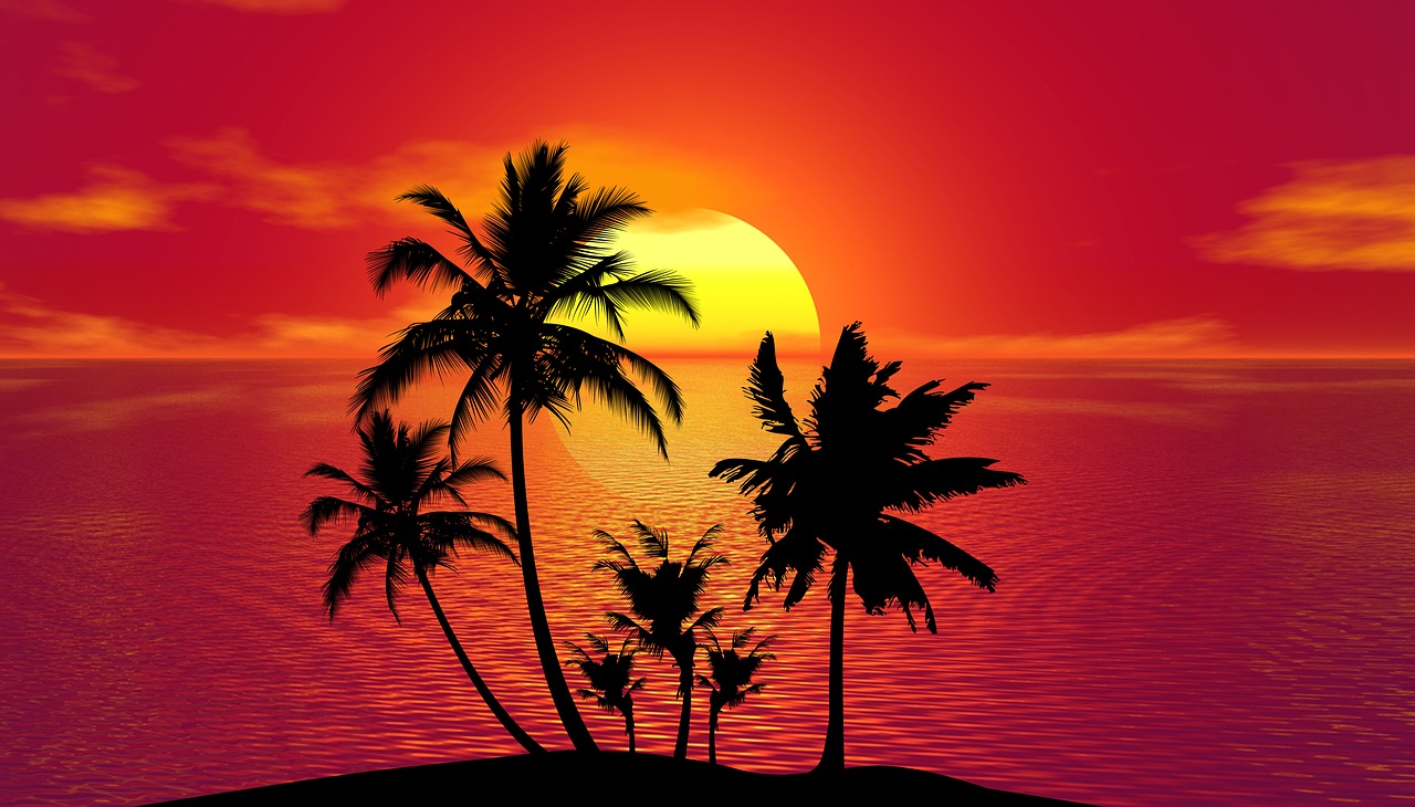 tropical, beach, sunset-1651423.jpg